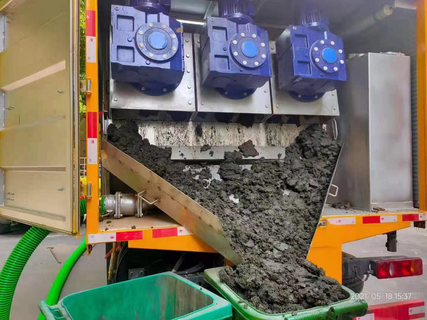 康定化粪池清掏城市维护站-泥浆净化干湿分离处理